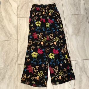 High waisted floral Pant
